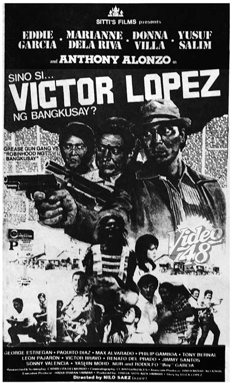 Sino si Victor Lopez? (1985) film online,Nilo Saez,Anthony Alonzo,Eddie Garcia,Marianne de la Riva,Donna Villa